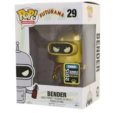 POP: Animation: Futurama: Bender 29 Gold 2015 SC
