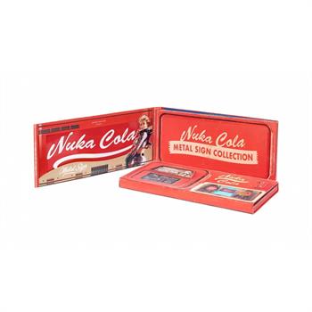 Nuka Cola Metal Sign Collection Triple Pack