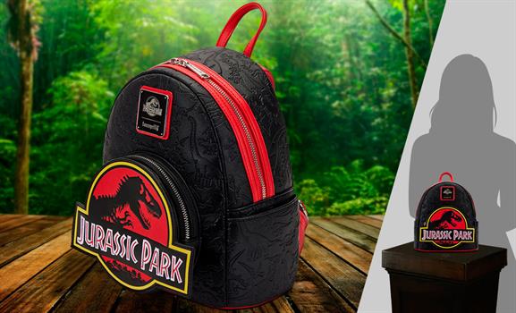 Loungefly: Jurassic Park Logo Mini Backpack
