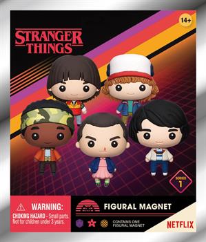Stranger Things 3D Foam Magnets Series 1