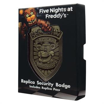 Five Nights at Freddy's Replica Security Badge