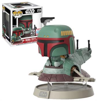 POP:Deluxe: SW: Boba Fett With Slave 1 NYCC 2017