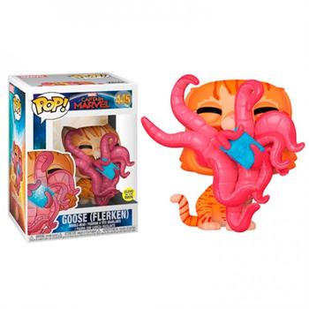 POP Marvel: Capt Marvel - Goose (Flerken) GITD 445