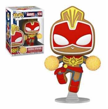 POP Marvel: Holiday - Captain Marvel