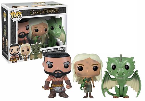 POP: GOT: Khal, Khealeesi & Rhaegal