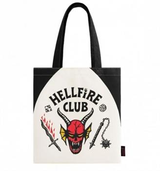 Stranger Things Hellfire Tote Bag