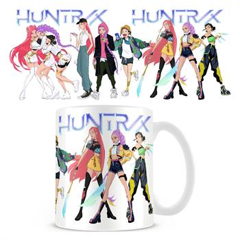 K-Pop Demon Hunters (Huntrix Logo) White Mug