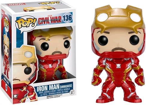 POP: Marvel: Civil War: Iron Man Unmaksed 136