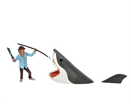 Jaws Toony Terrors - Jaws & Quint 6" Scale 2 Pack