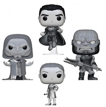 POP: Movies: Zack Snyders Justice League: 4pk B&W