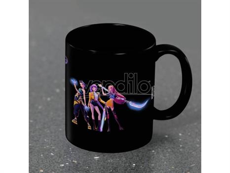 K-Pop Demon Hunters (Logo) Black Mug