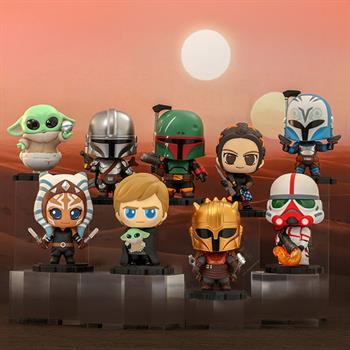 YuMe Star Wars Cosbi Figurines Mandalorian Series