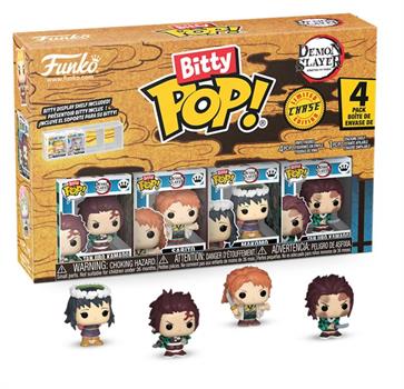 Bitty POP 4pk: Demon Slayer - Tanjiro