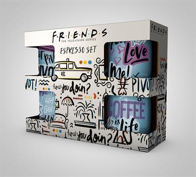 Friends (Doodle) Exspresso Set