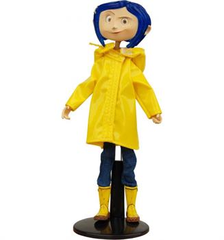 Coraline - 7" Bendable Fashion Doll With Raincoat