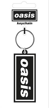 Oasis Keychain: Black Logo Keychain