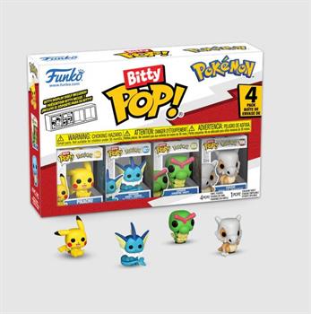 Bitty POP: Pokemon - Pikachu 4PK