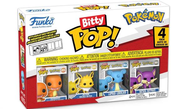 Bitty POP: Pokemon - Charmander 4PK