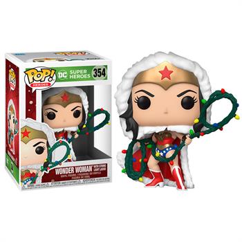 POP Heroes: DC Holiday: Wonder Woman w/light Lasso