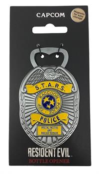 Resident Evil Stars Badge Bottle Opener
