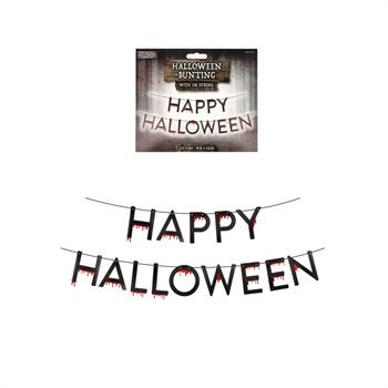 Happy Halloween Letter Bunting