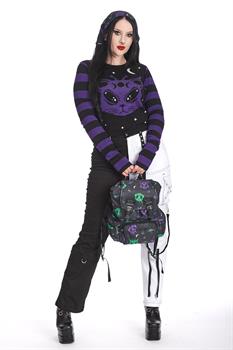 Banned Apparel: Black Alien Cat Backpack