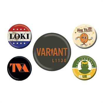 LOKI (TVA) Badge Pack