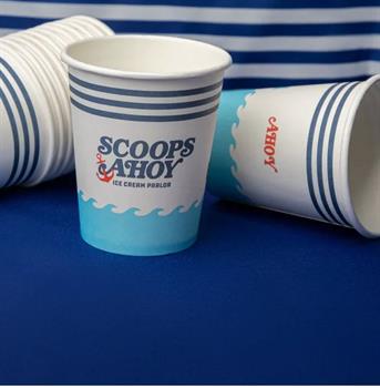 Stranger Things Set of 24 Scoops Ahoy Paper Cups