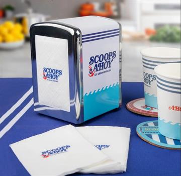 Stranger Things Scoops Ahoy Napkin Dispenser