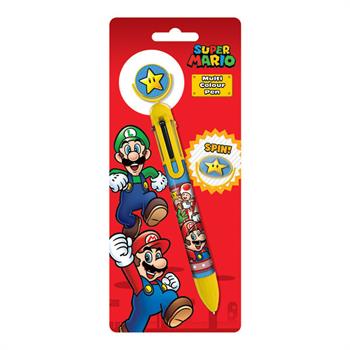 Super Mario Multi Colour Pen