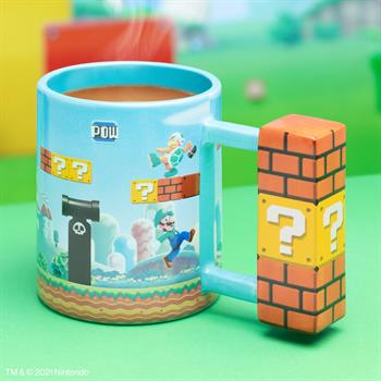 Super Mario Level Shaped Mug
