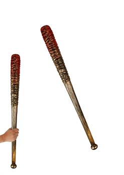 Bloody Baseball Bat with Barbed Wire (74.5cm)