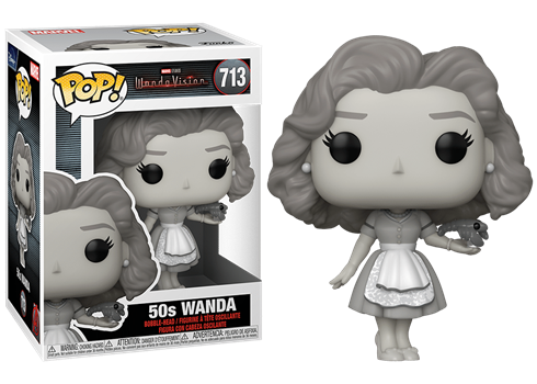 POP Marvel: WandaVision - Wanda 50s (B&W) 713