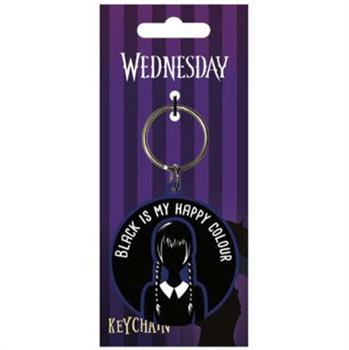 Wednesday (Happy Colour) PVC Keychain