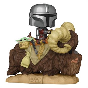 POP Deluxe: Mandalorian & The Child on Bantha