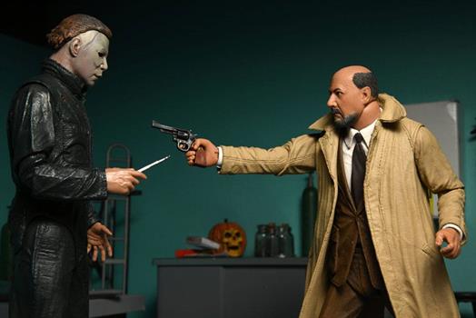 Halloween 2 8" Figures - Dr Loomis & Michael Myers